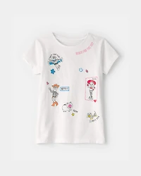 Toddler Girl Pixar© Toy Story Graphic Tee - White