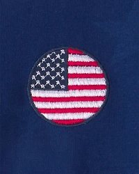 Baby Umbro USA Soccer Romper - Navy Blue