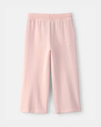 Toddler Girl French Terry Drawstring Pants - Pink