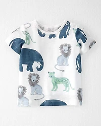 Baby 2-Piece Organic Cotton Shortall Set