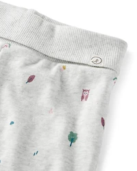 Baby Girl 2-Pack Organic Cotton Grow-With-Me Joggers