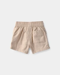 Baby Boy 2-Piece Tropical Beach Short-Sleeve Top & Pant Set