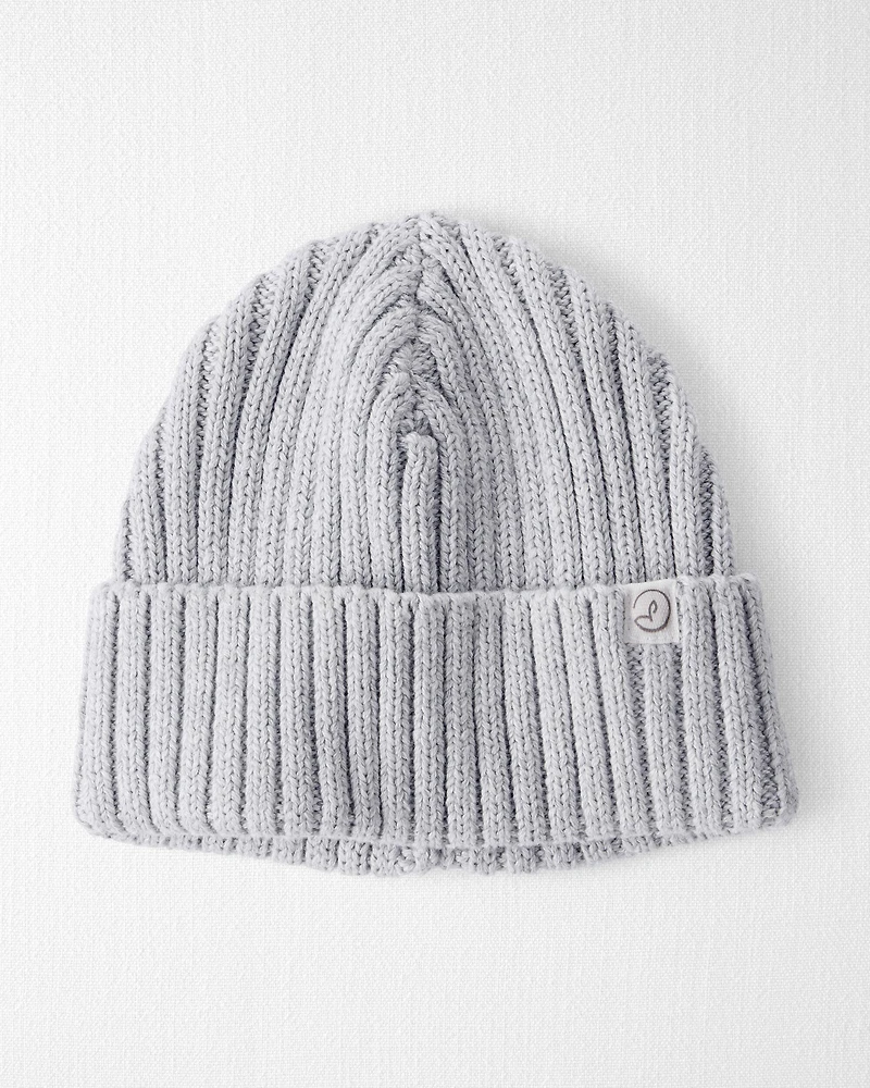 Baby Organic Cotton Sweater Knit Beanie