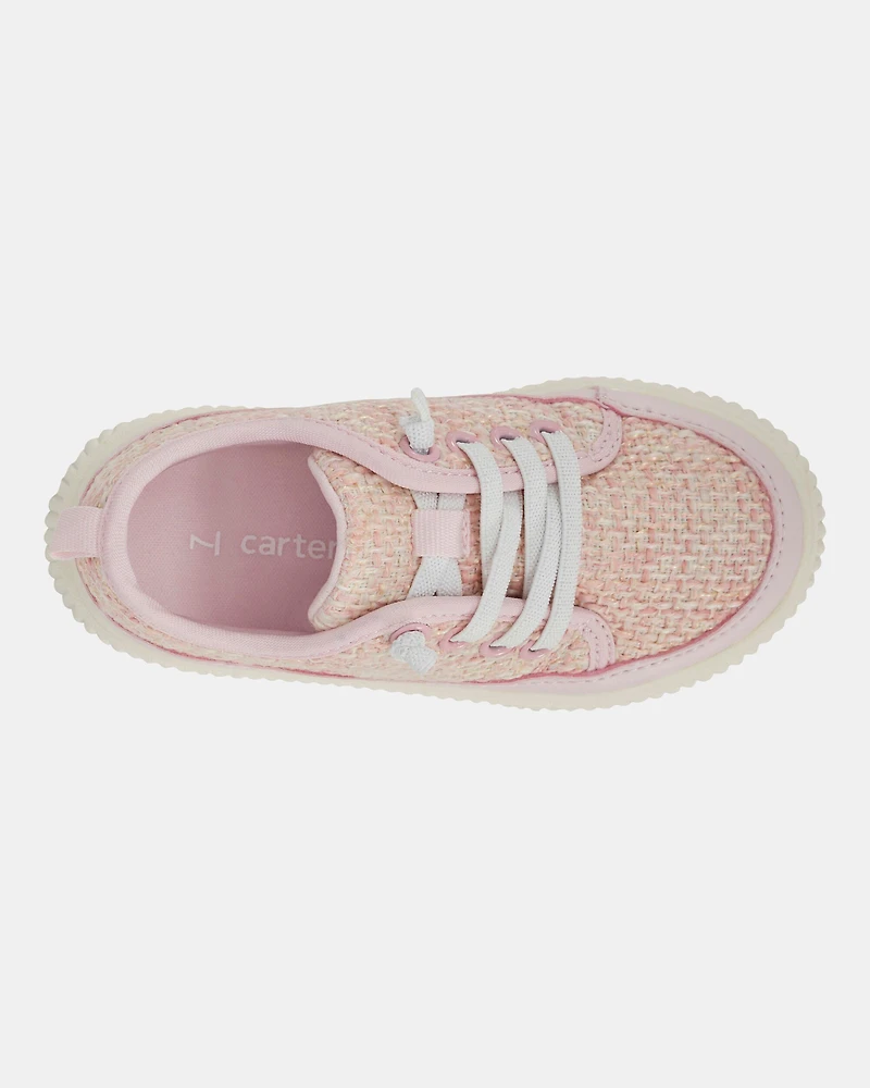 Toddler Casual Platform Sneakers - Pink