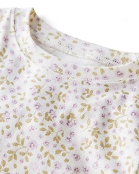 Toddler Organic Cotton  Pajamas in Botanic Muse Print