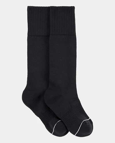 Kid 1-Pack Soccer Socks - Black
