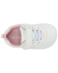 Every Step® First Walker  Flower Casual Sneakers - White