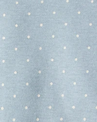 Baby 3-Piece Floral Quilted Little Jacket Set - Ivory/Blue