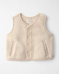 Baby Recycled Teddy Fleece Vest