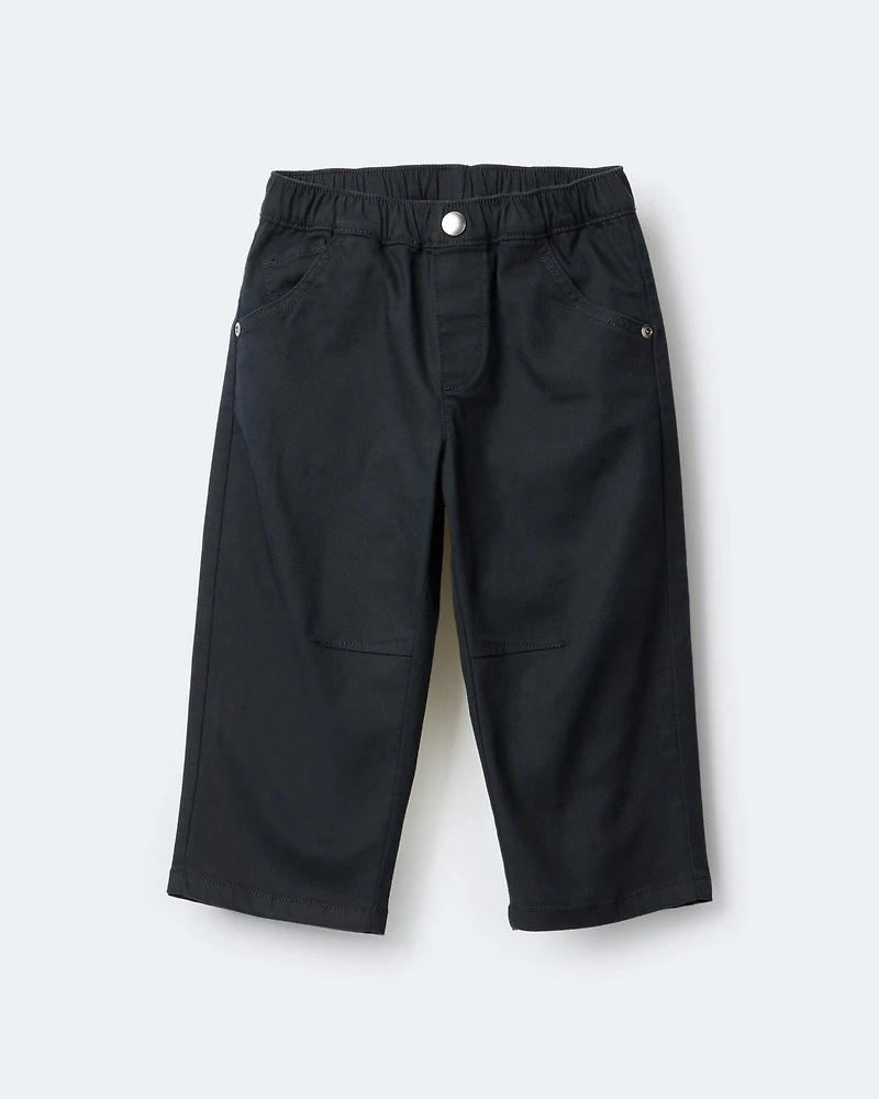 Toddler Barrel Pant - Black
