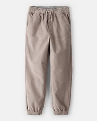 Boys Corduroy Joggers - Grey