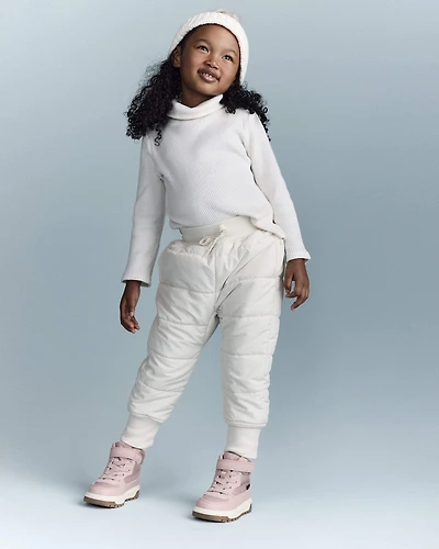 Toddler Ski Jogger Pant - Cream