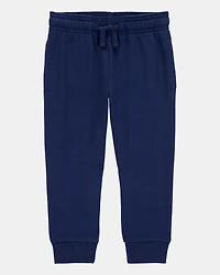 Toddler Boy Pull-On Drawstring Joggers - Blue