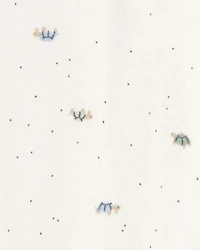 Baby Boy 2-Pack 2-Way Zip Cotton Sleep & Play Pajamas - Blue/White