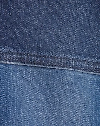 Baby Boy Dark Wash Patchwork Jeans - Blue