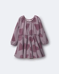 Toddler Girl Avenue Twirl™ Dress with Shapes - Mauve