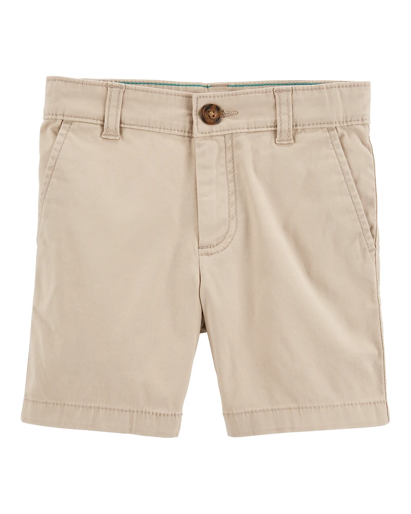 Toddler Flat-Front Shorts