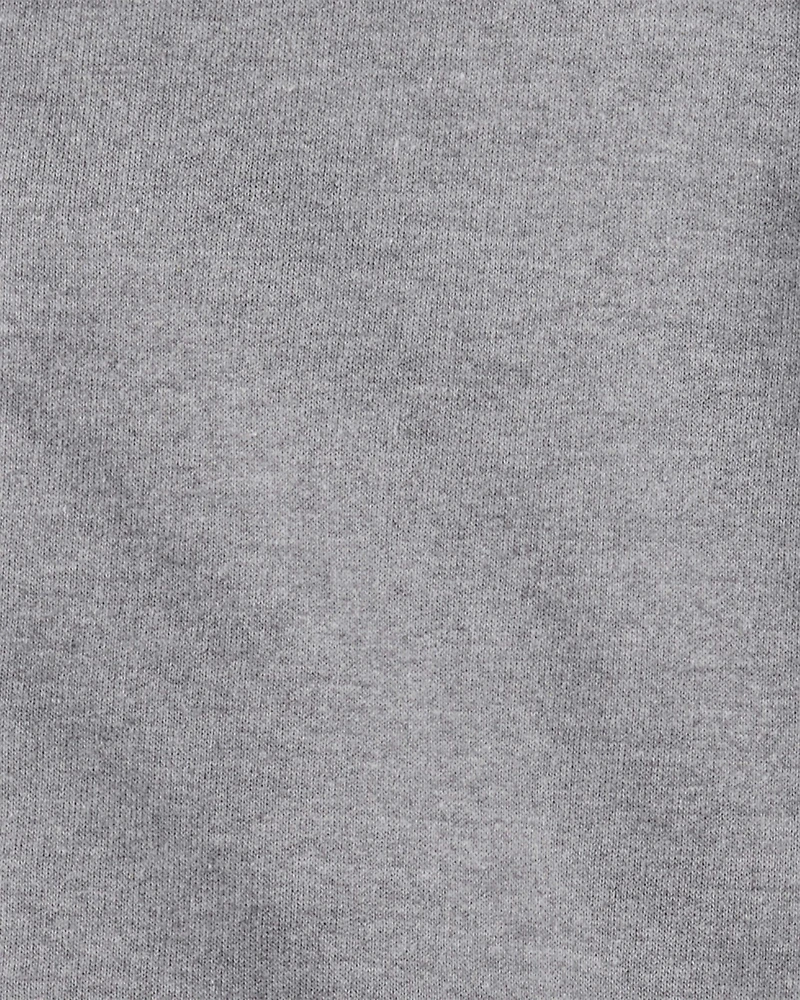 Boys Hooded Zip-Up Jacket - Grey