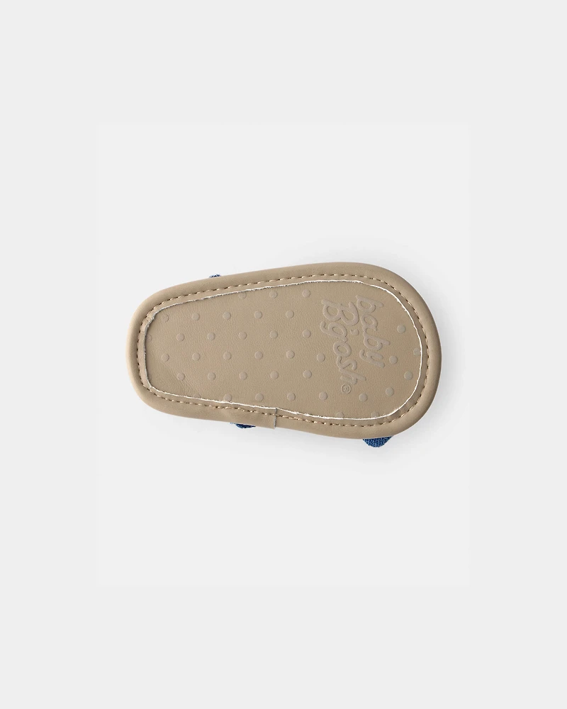 Baby Girl Bow Sandals - Blue