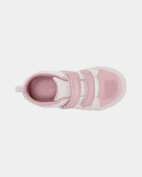 Toddler Girl 'Love' Casual Sneakers - Pink/White