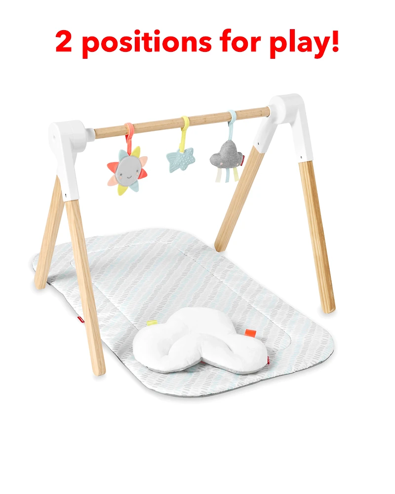 Silver Lining Cloud Wooden Activity Gym