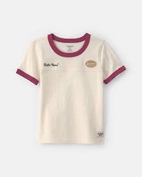 Toddler Boy 'Hello There' Graphic Tee - Cream
