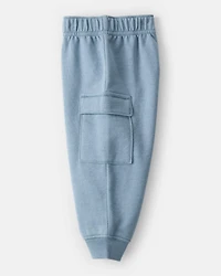 Baby Boy 2-Piece DayDream Fleece Mountain Pullover & Pant Set - Blue