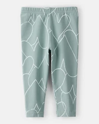 Baby Girl 3-Piece Heart Print Outfit & Dress Set - Green