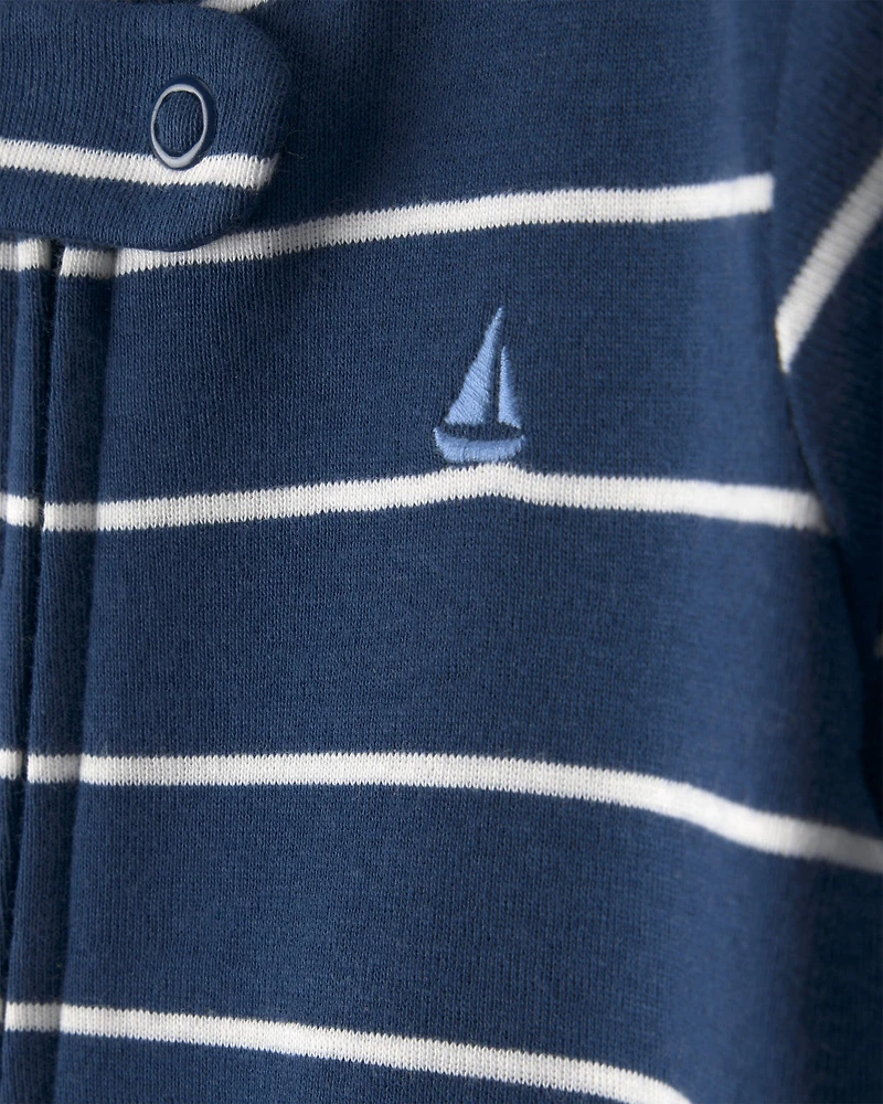 Baby Boy 2-Pack Boat Snug Fit 1-Piece Pajama - Blue