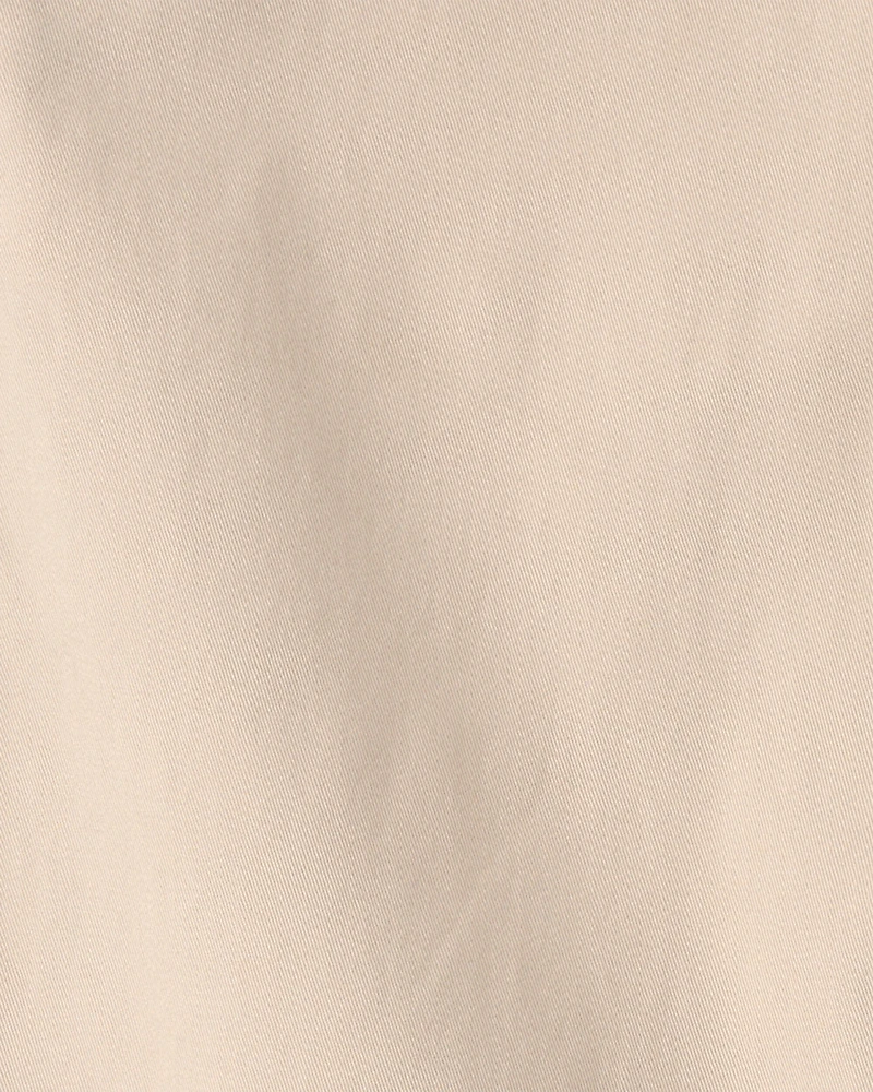 Boys Slim Tapered Chino Pants - Khaki