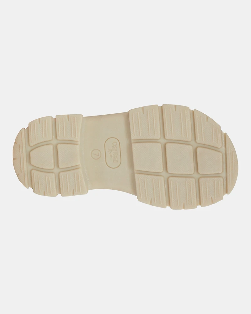 Toddler Girl Strappy Denim Sandals - Blue