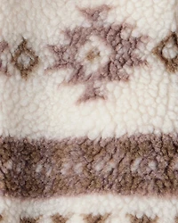 Baby Recycled Southwestern Sherpa Jacket