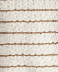 Baby Boy 2-Piece Long-Sleeve Tee & Pant Set - Ivory/Brown