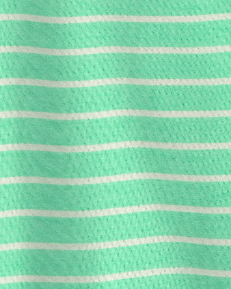 Toddler Striped Tee - Green