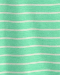Toddler Striped Tee - Green