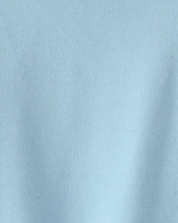 Girls French Terry Hoodie - Blue