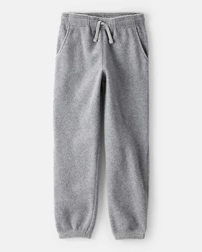 Boys Fleece Joggers - Grey