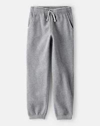 Boys Fleece Joggers - Grey