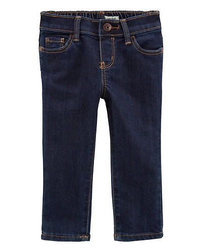 Baby Girl Dark Wash Super Skinny-Leg Jeans