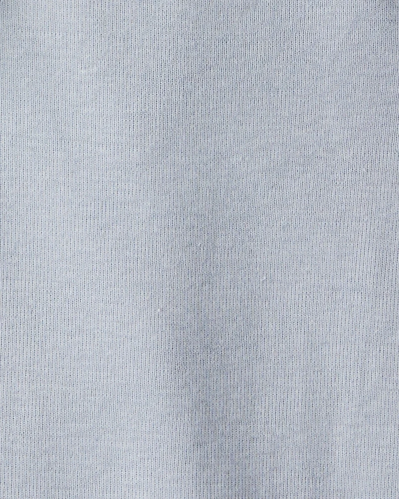 Baby Boy 5-Pack Hippo Multipack Bodysuits - Brown/Blue/White