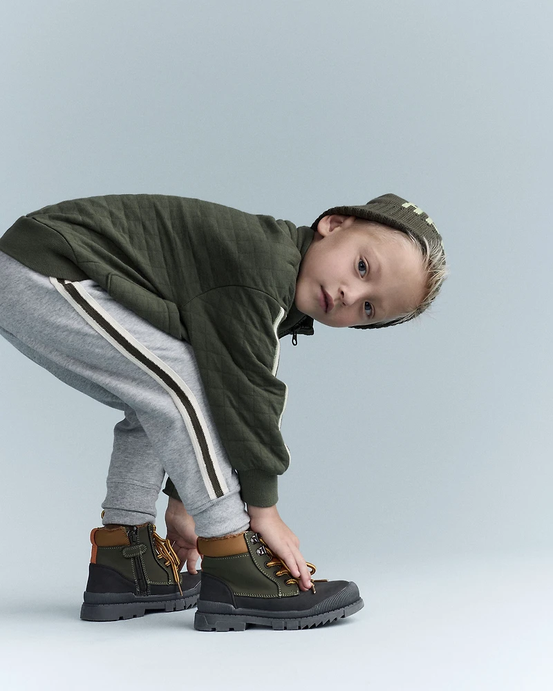 Toddler Fleece Jogger Pant - Heather Grey