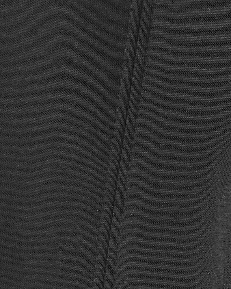 Baby Girl Pull-On Flare Pants - Black