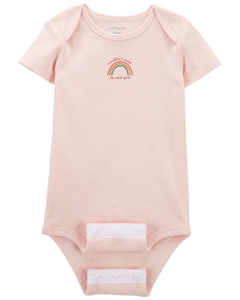 Baby Preemie Rainbow Bodysuit