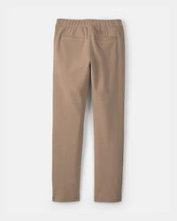 Girls 2-Pack Uniform Ponte Skinny Pants - Khaki