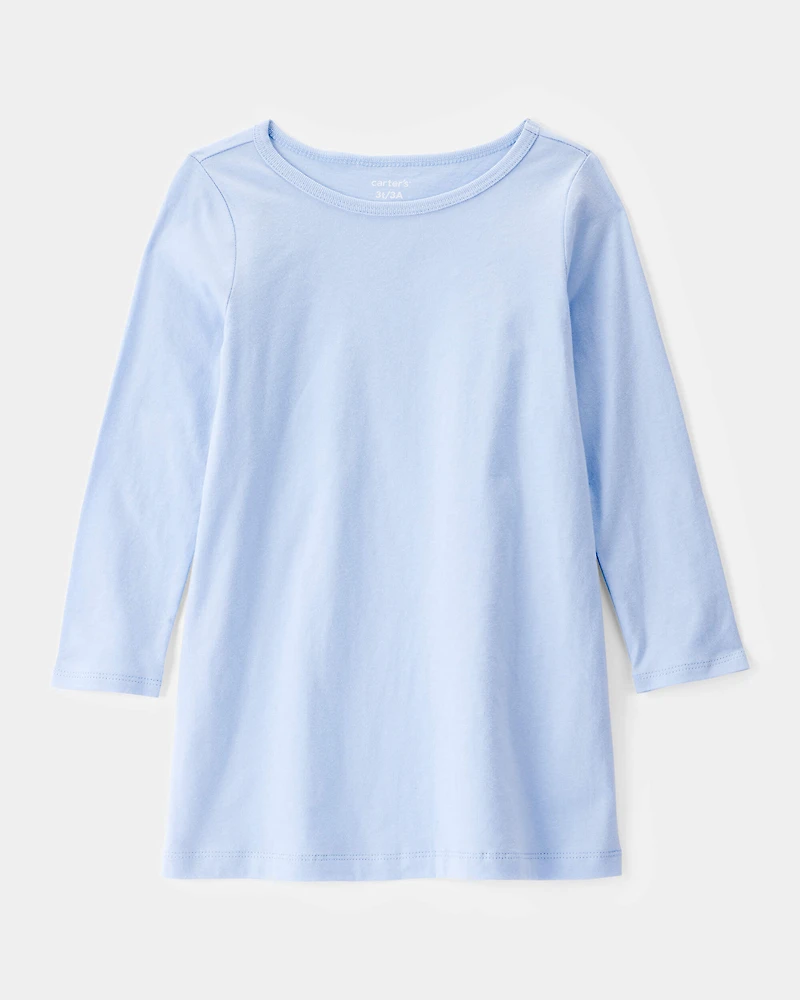 Toddler Girl Snowflake Princess Tulle Dress - Blue