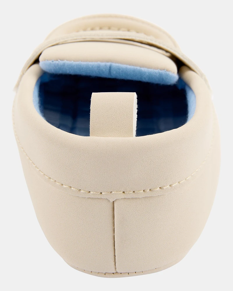 Baby Slip-On Loafer - Cream