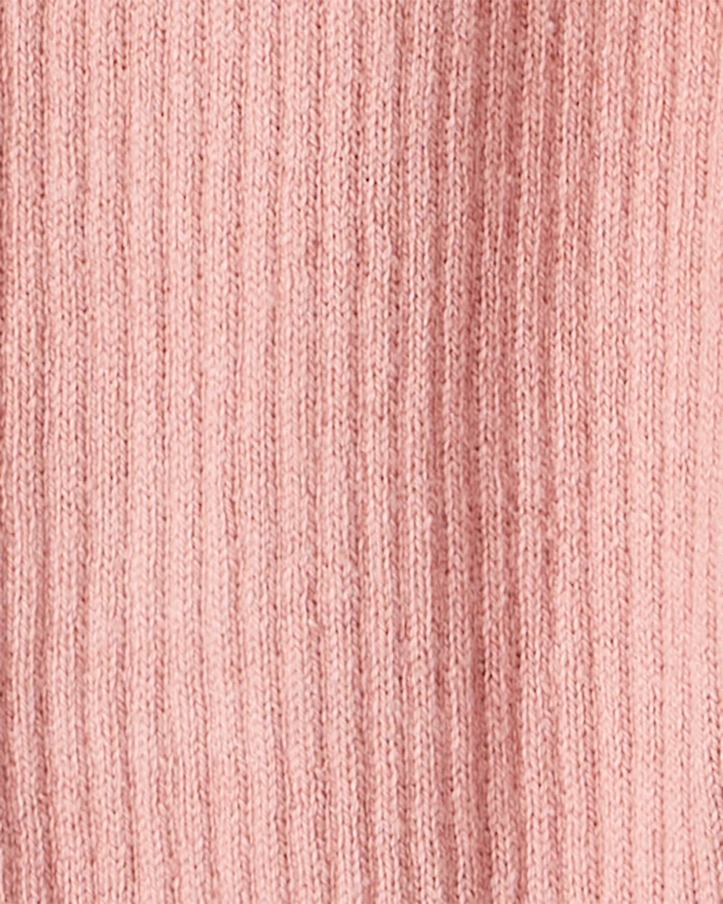 Baby Girl 3-Piece Cotton Tee & Pant Set - Pink