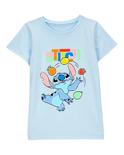 Girls Disney© Lilo & Stitch Short-Sleeve Graphic Tee - Blue