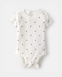 Baby Boy 3-Piece Anchor Polo Outfit Set - Red/Blue/White