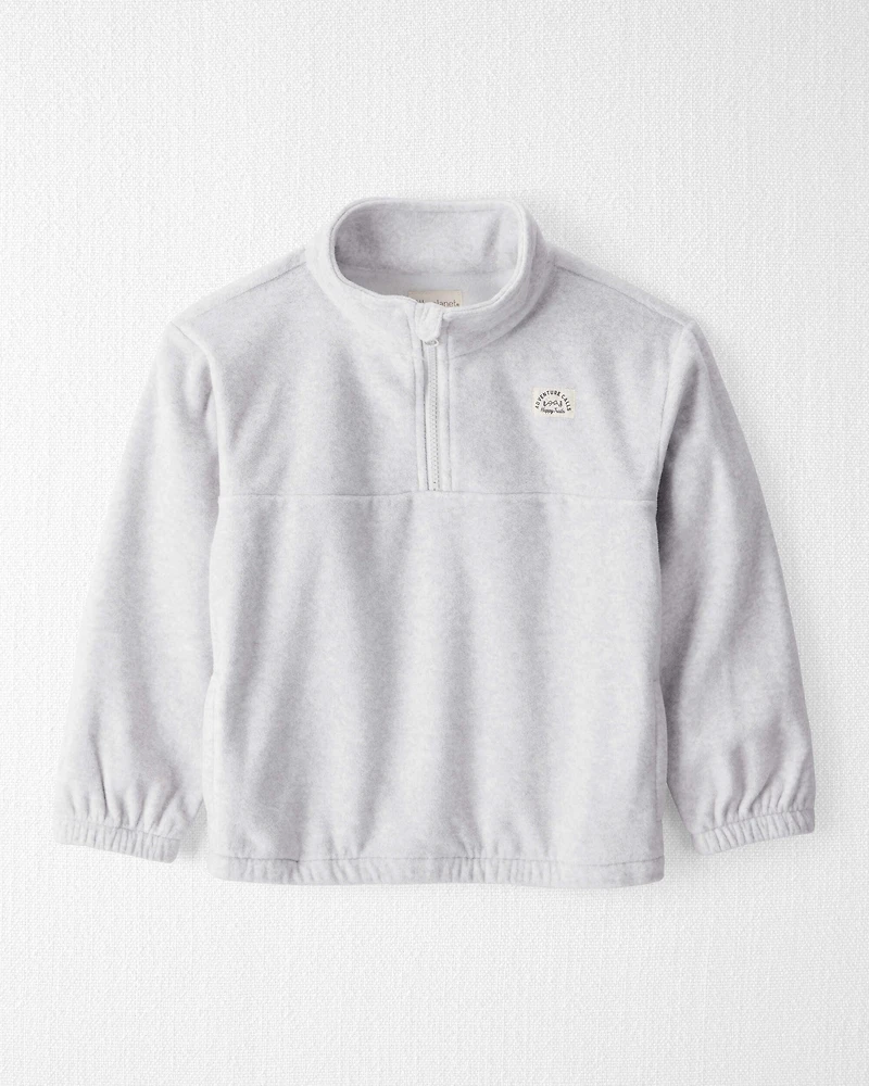 Kid Recycled Microfleece Pullover